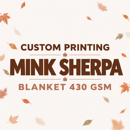 Mink Sherpa Blanket 430 GSM