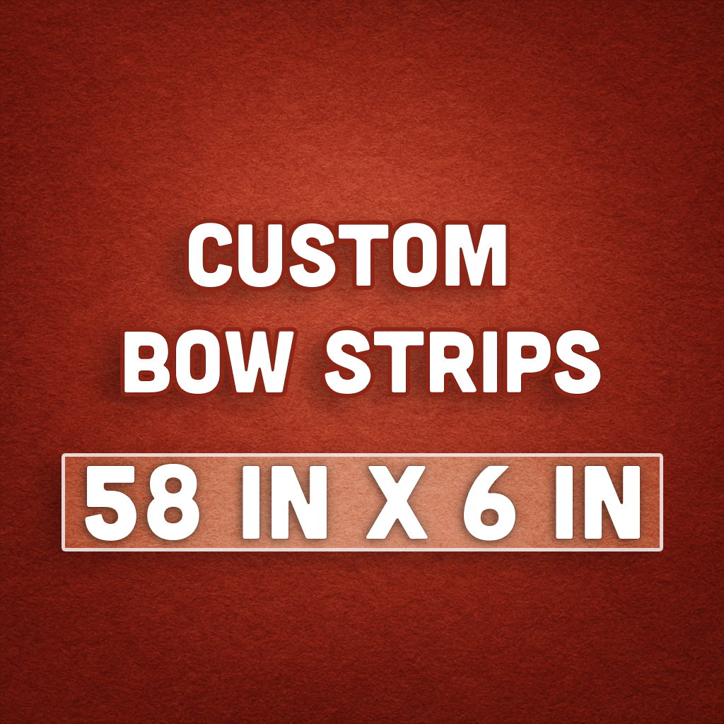 6 inch Bow Strips