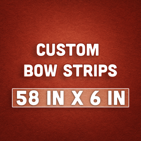6 inch Bow Strips