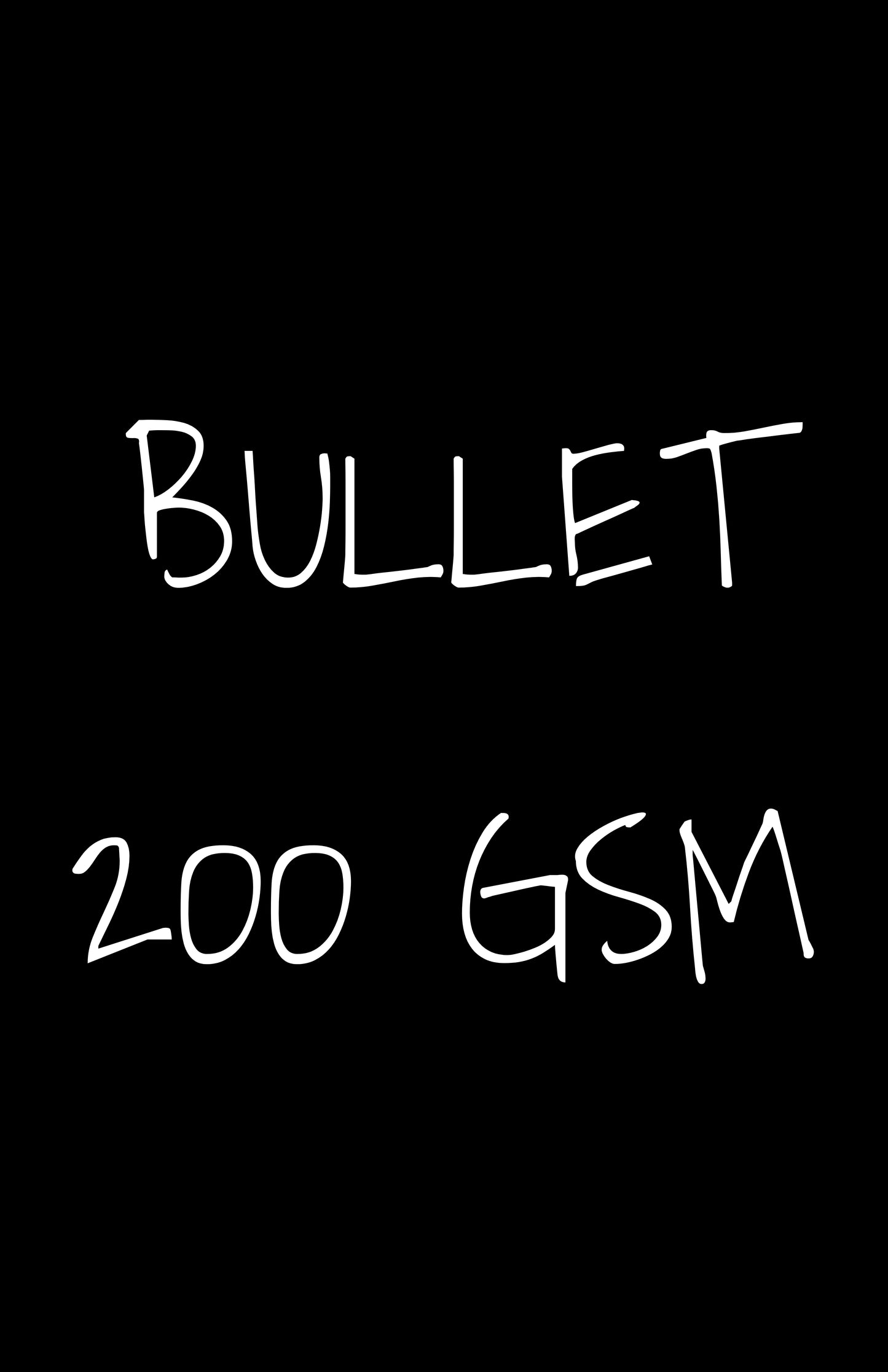 WHITE SOLID BULLET