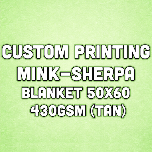Mink Sherpa Blanket 430 GSM