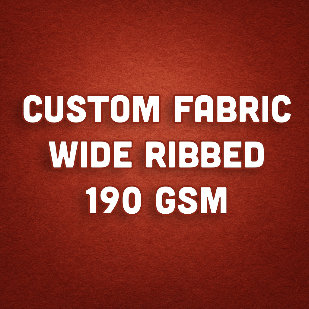 WIDE RIBBED 190 GSM